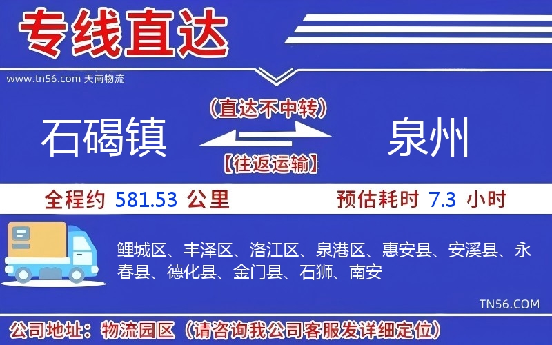 石碣鎮(zhèn)到泉州物流公司 石碣鎮(zhèn)到泉州物流公司