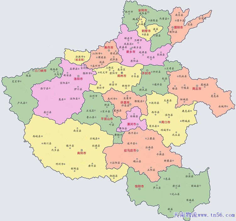 河南省地圖www.chaipaai.com